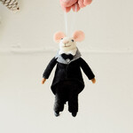 Ornament Mouse - Groom's suit