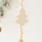 Christmas tree pompon ornament