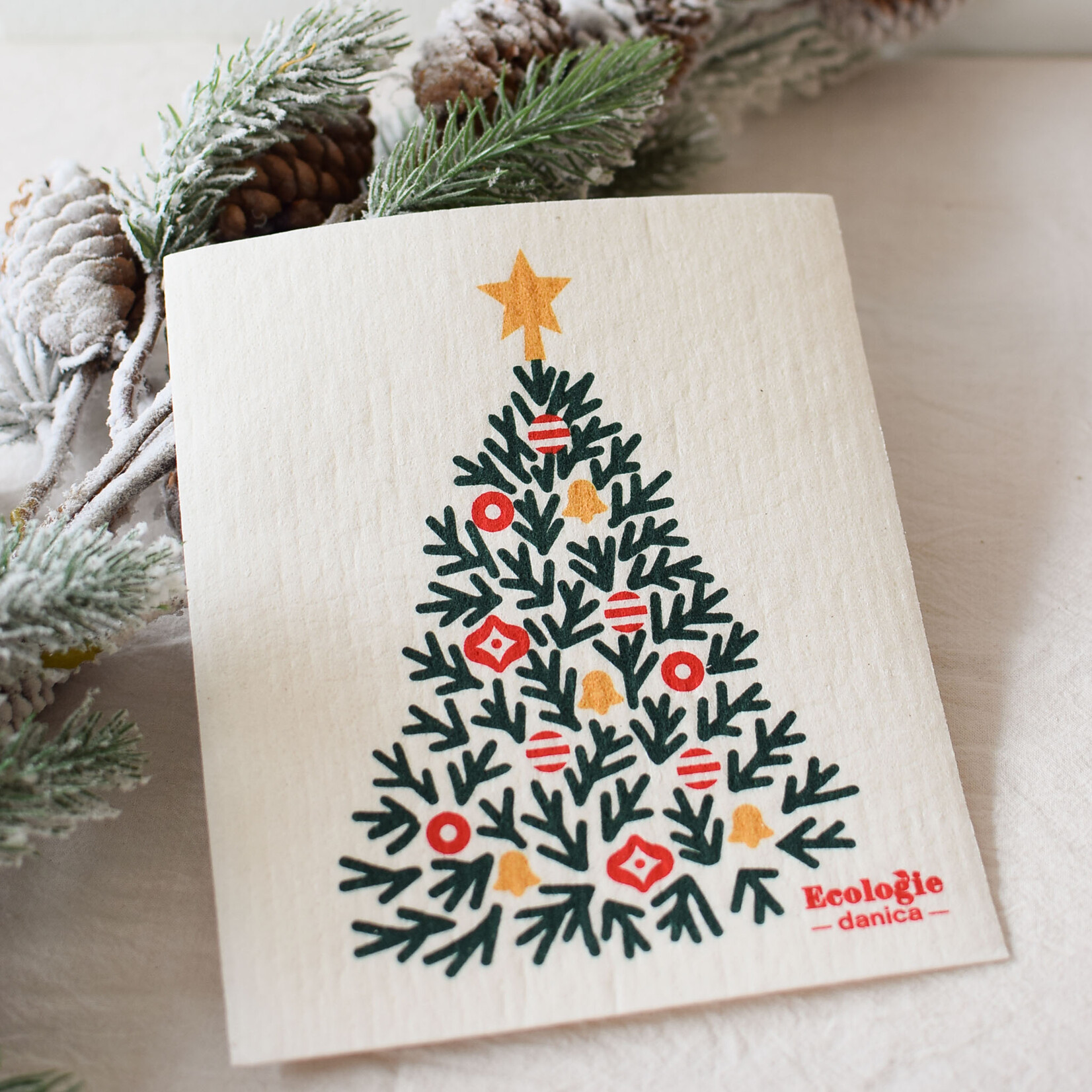 Swedish wipe - Star Christmas tree