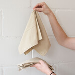 Serviettes de table unies (4) - Avoine