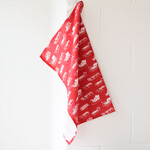 Dish towel - Winter Sleds