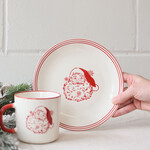 Petite assiette vintage Père Noël