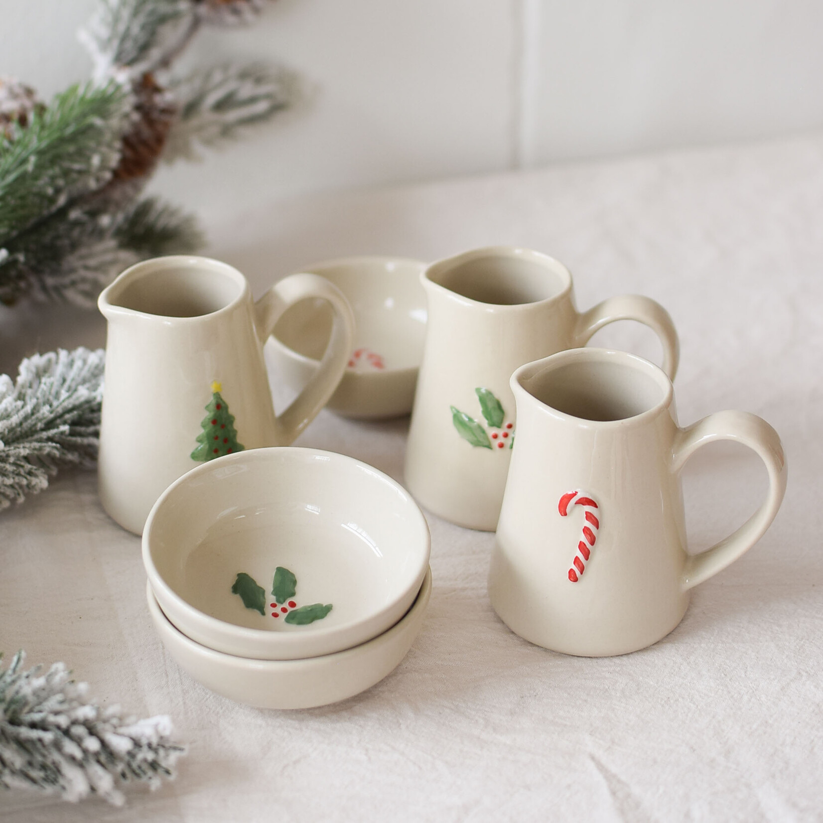 Mini Christmas Tree Pitcher