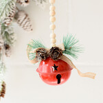 Ornament Red bell beads