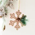 Ornament Snowflake and beads