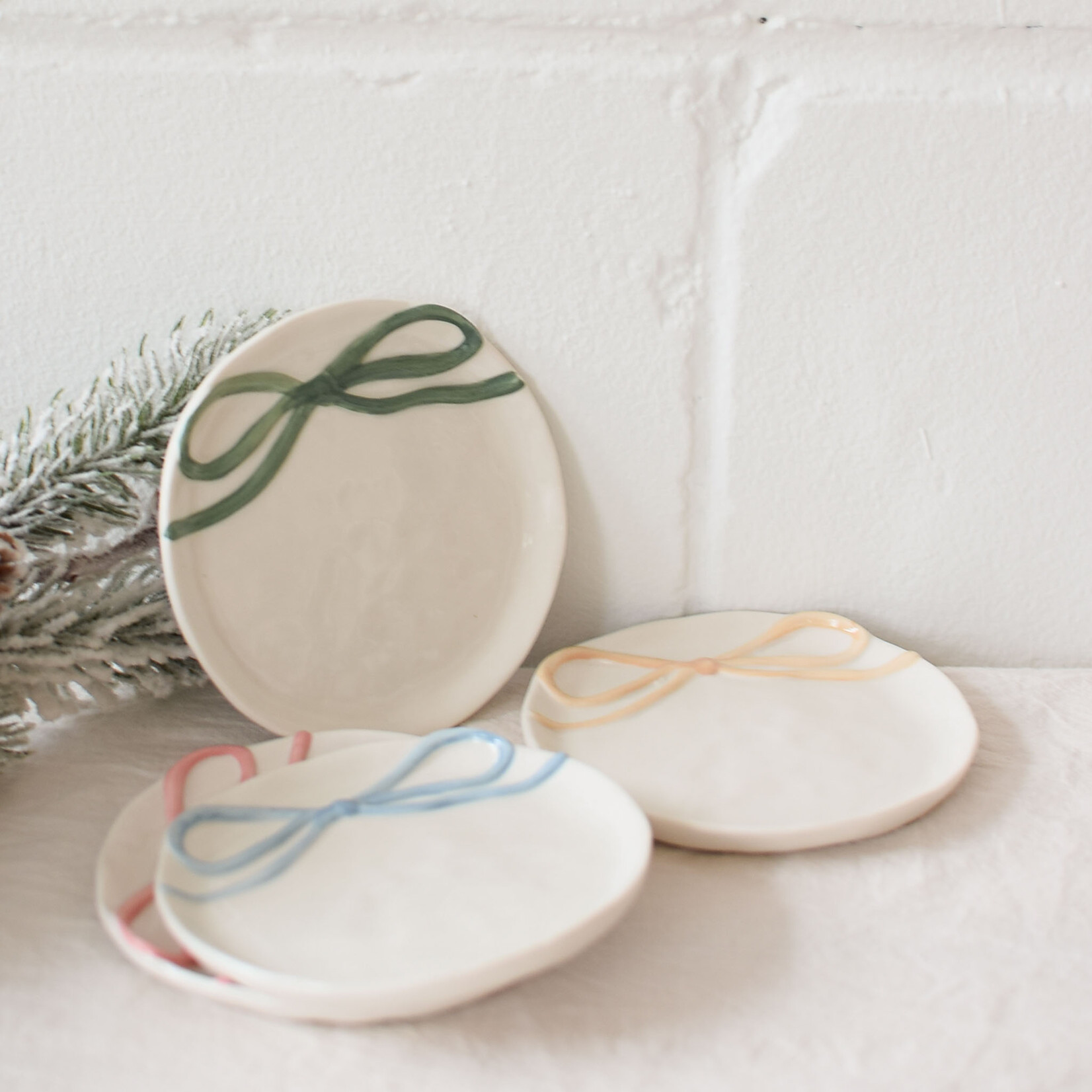 Petite assiette Noeud