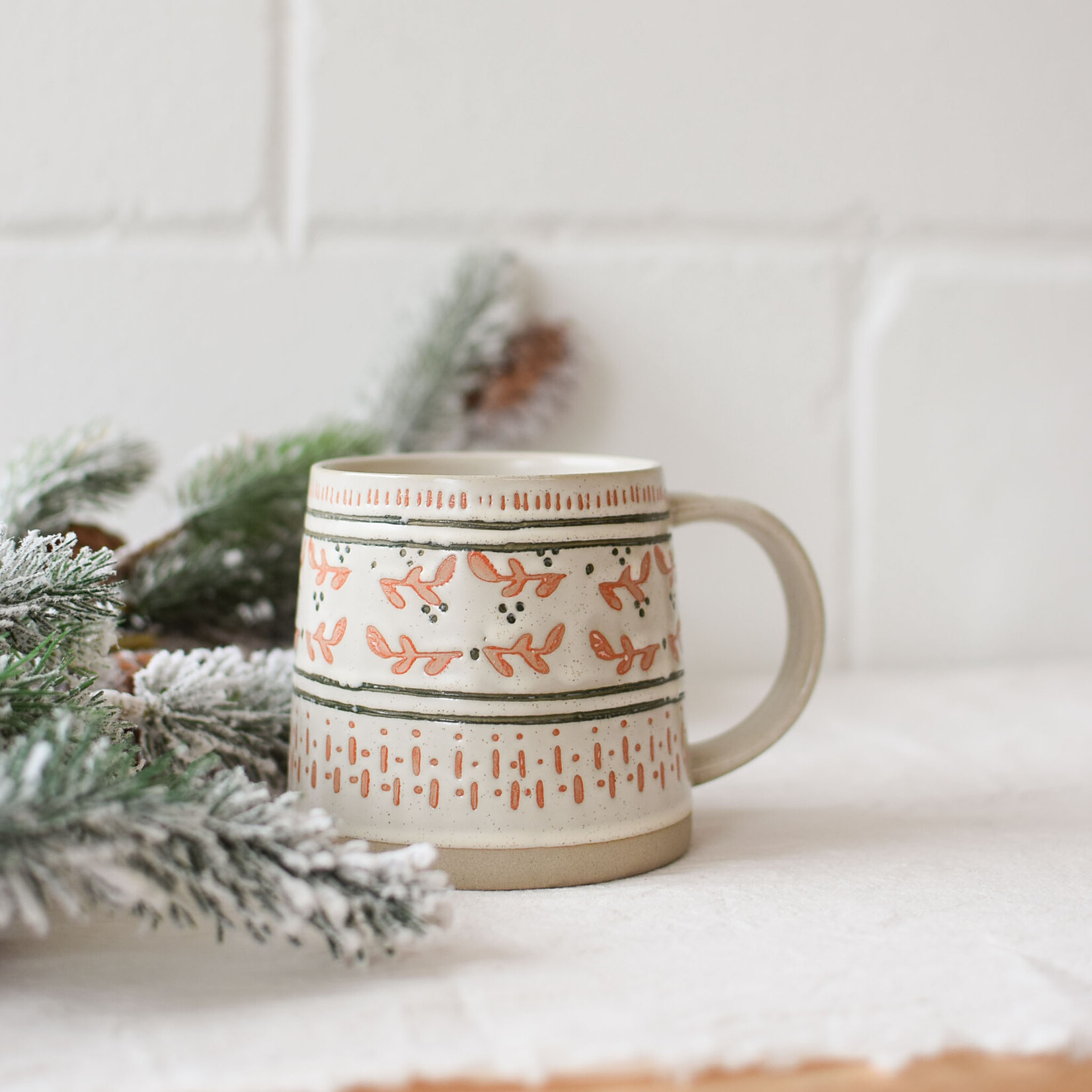Cottage mug- Red