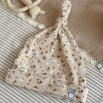 Bonnet bébé coton Fleurs automnes