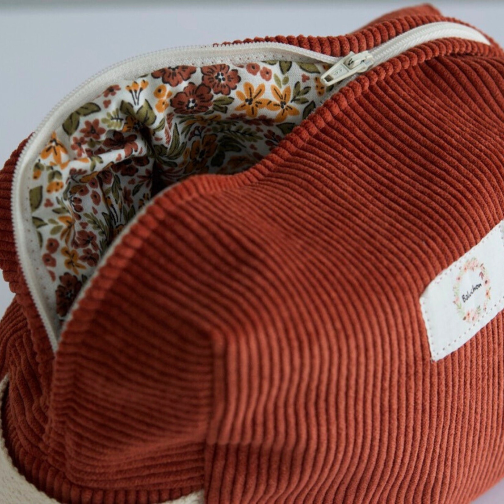Trousse Corduroy cotelé
