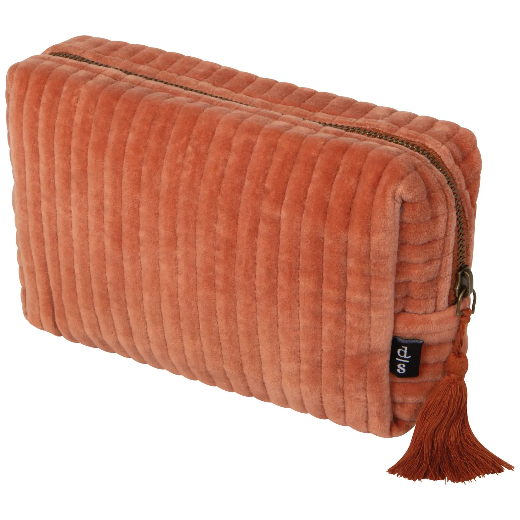 Cosmetics bag quilted