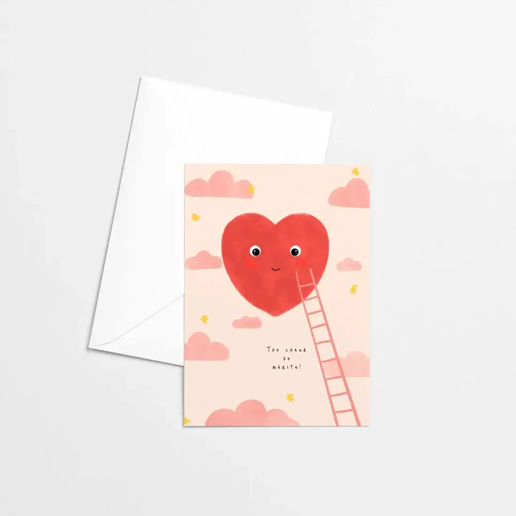 Carte de souhaits - Ton cœur se mérite