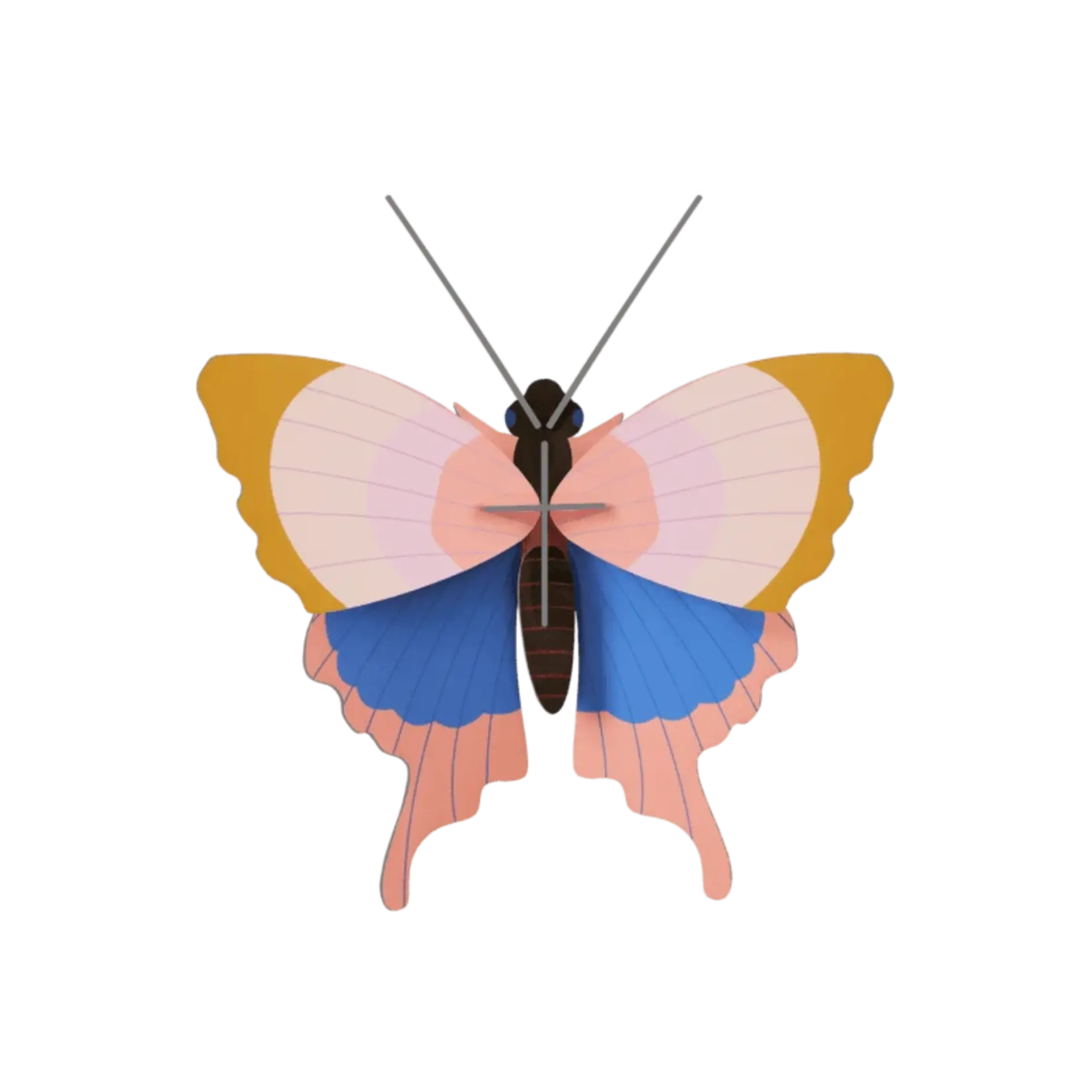 3D Kit - Butterfly with Gold Border