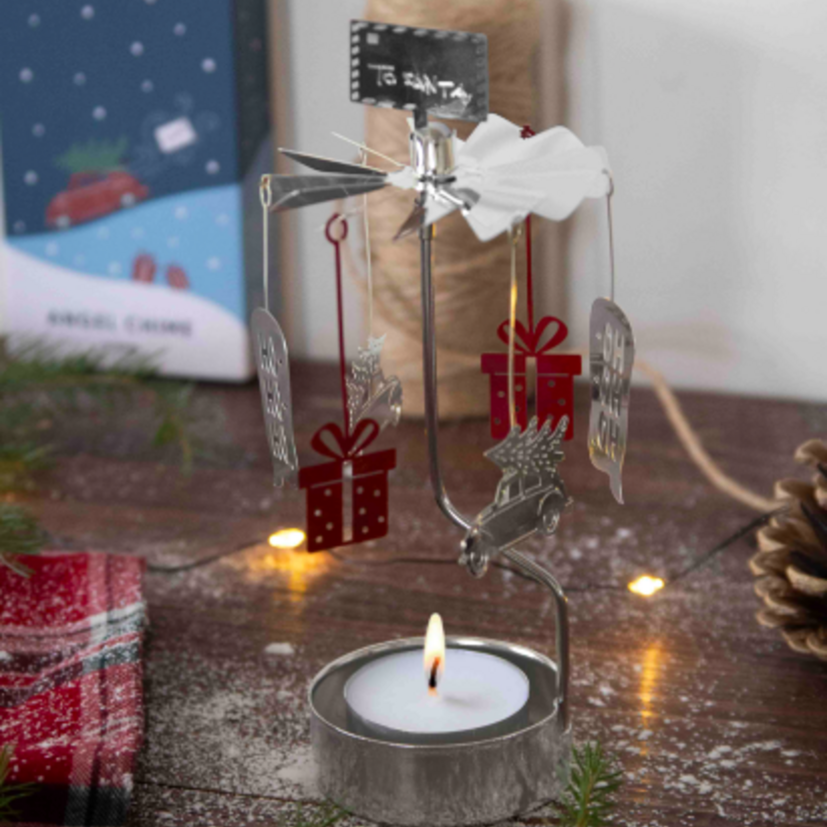 Manège à Bougie Lettre Père Noël