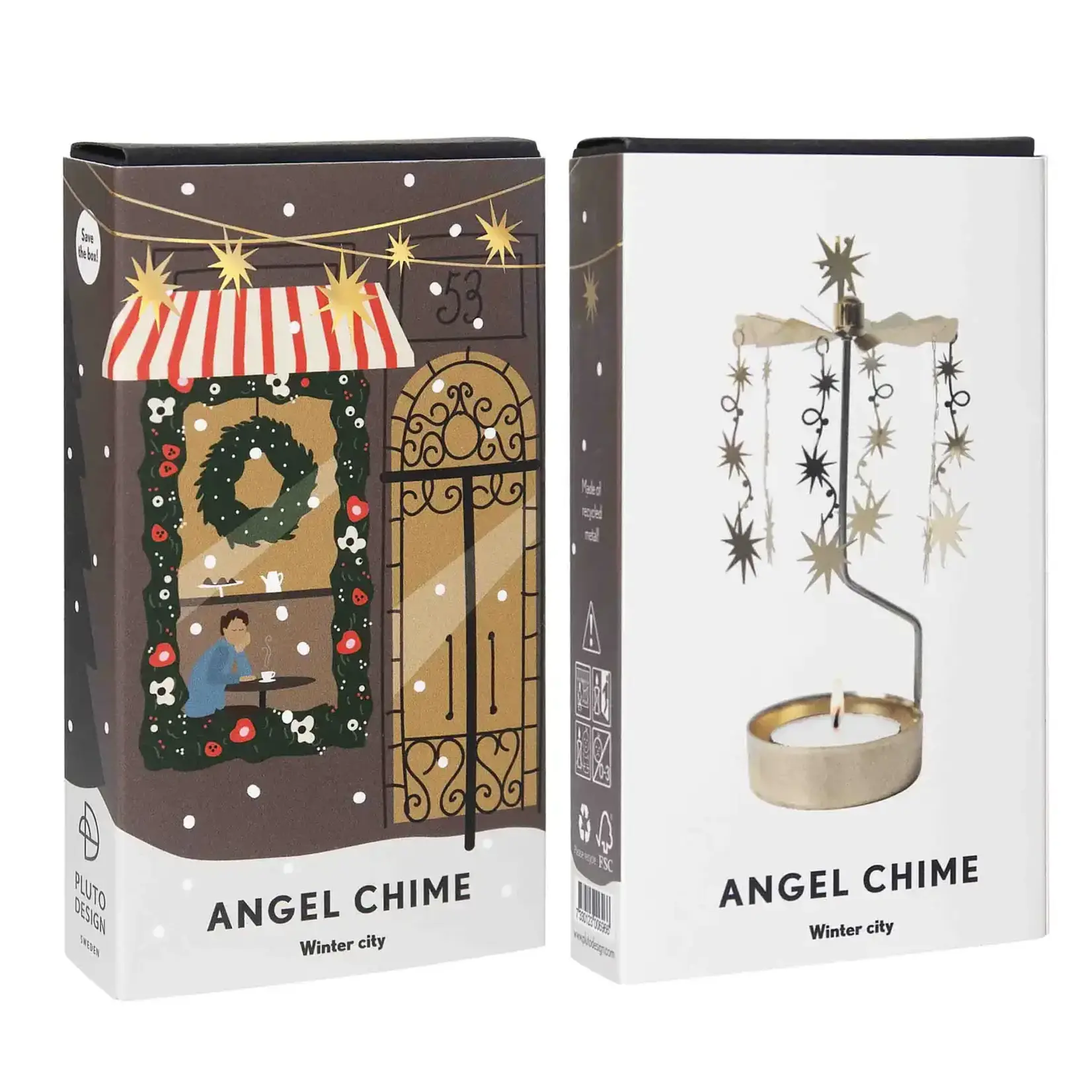 Candle Carousel - Winter city