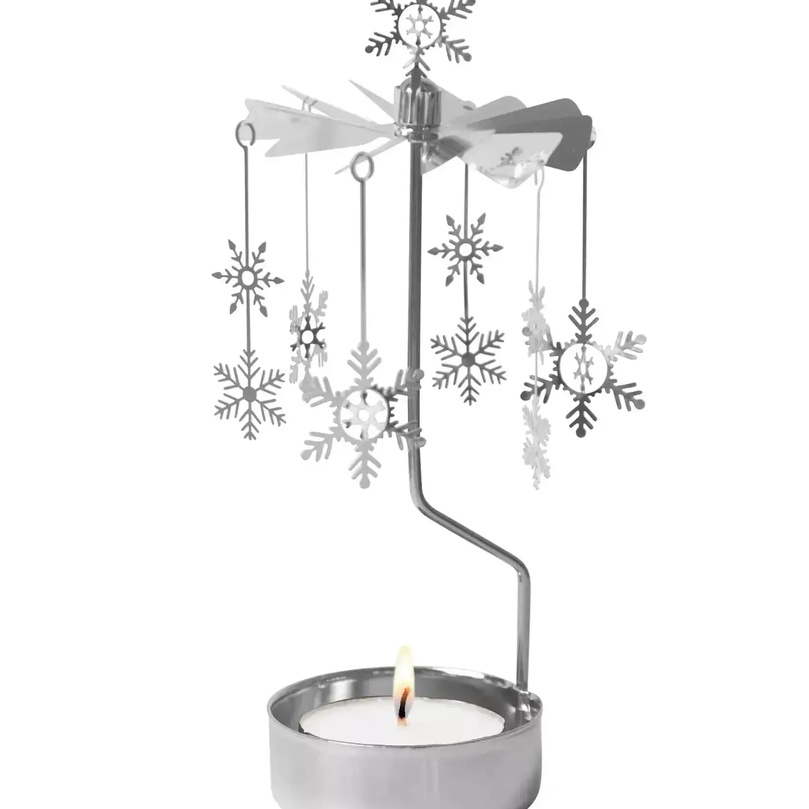 Candle Carousel - Snowfall