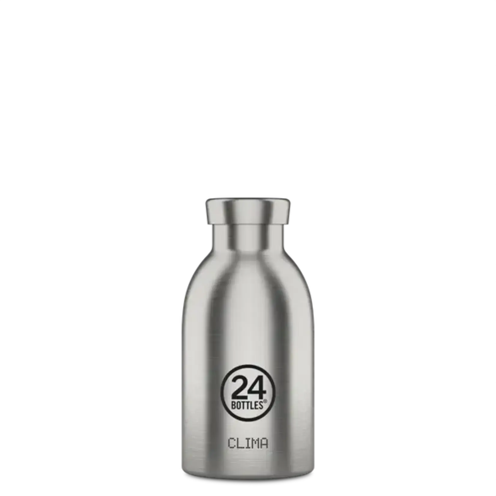 24Bottles Bouteille Clima - Brushed Steel