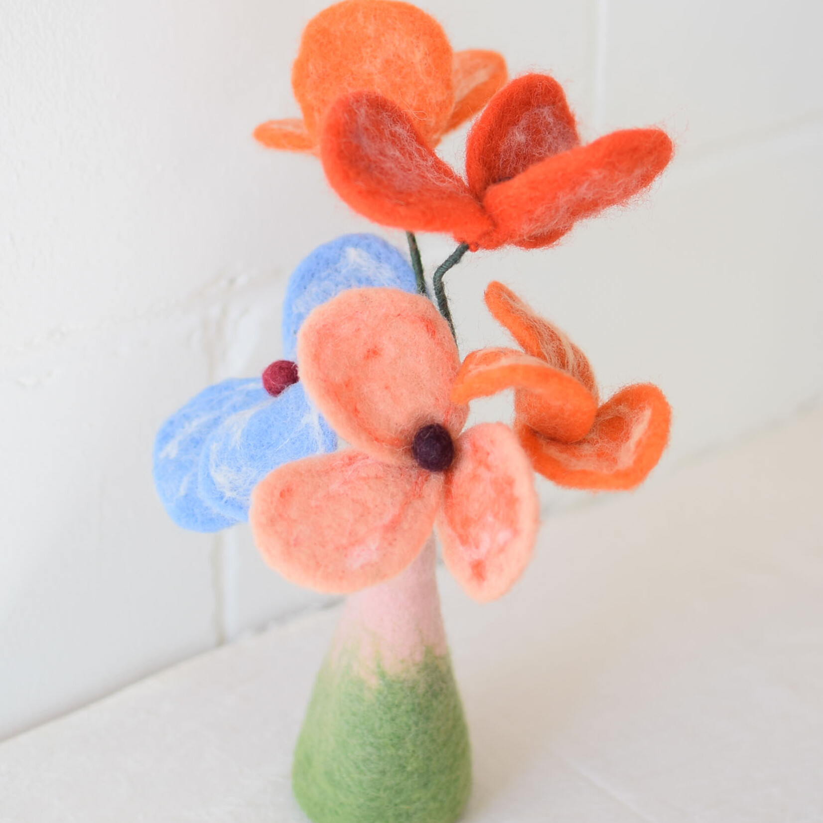 Wool flower - Poppy