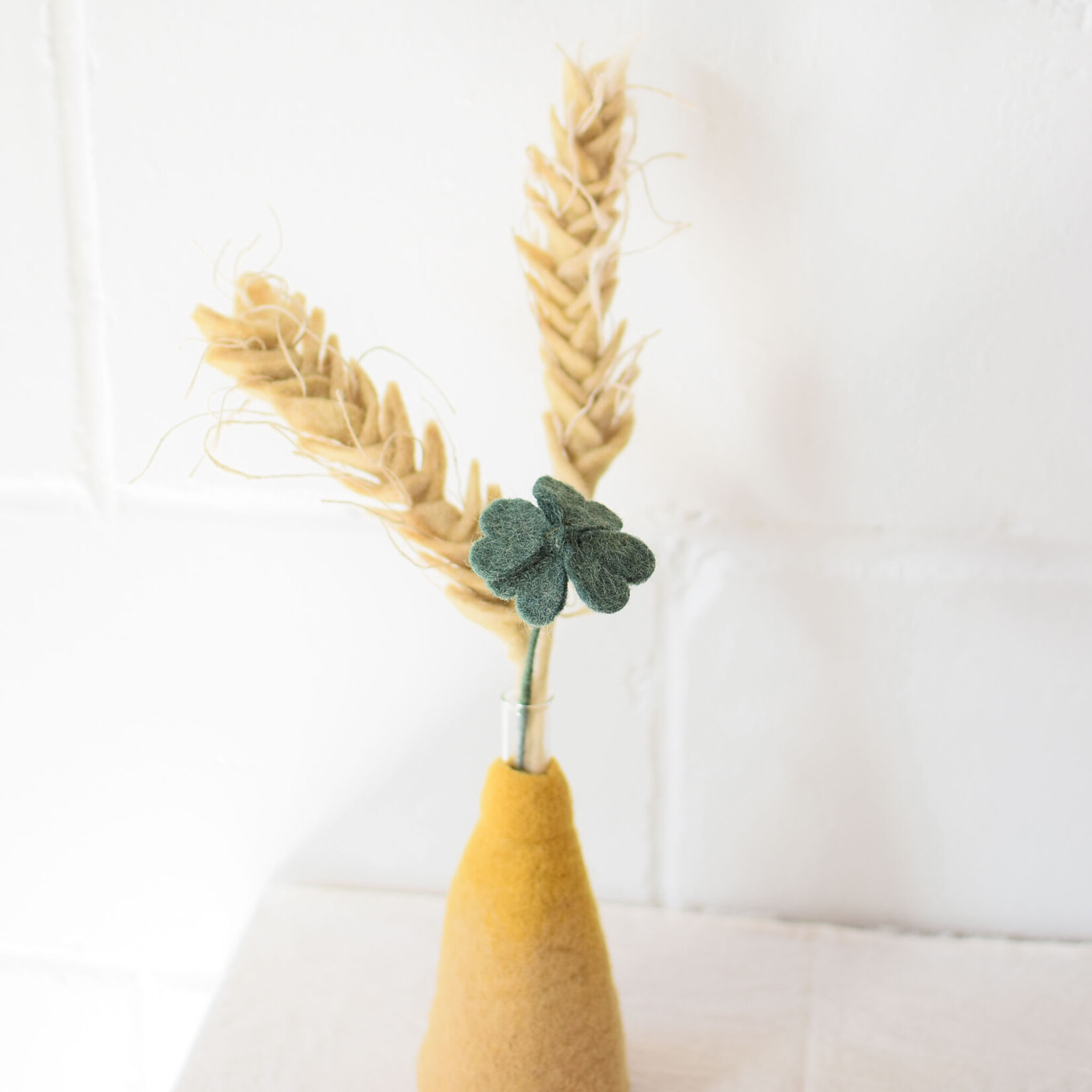 Fleur en laine Épi de blé