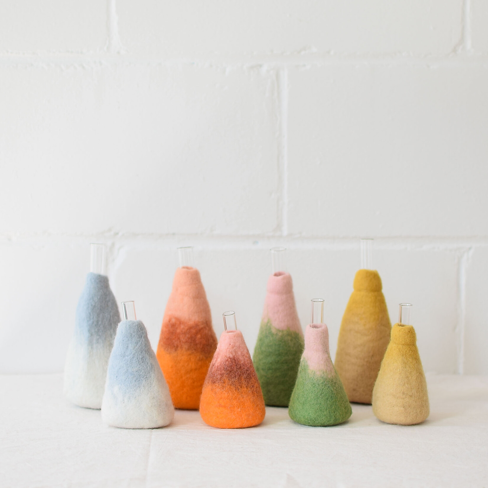 Vase en laine