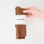 Cotton Socks Brown