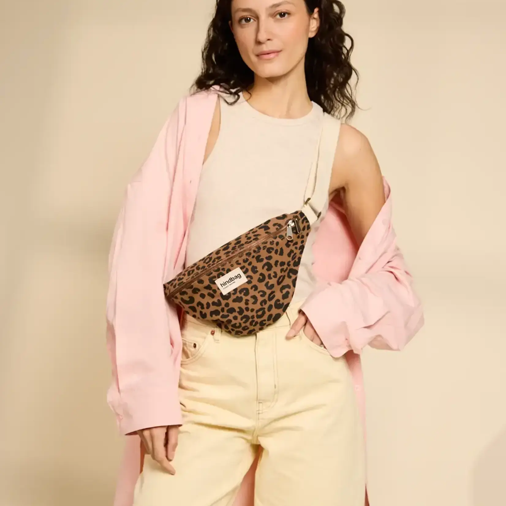 Cinnamon Leopard Bag