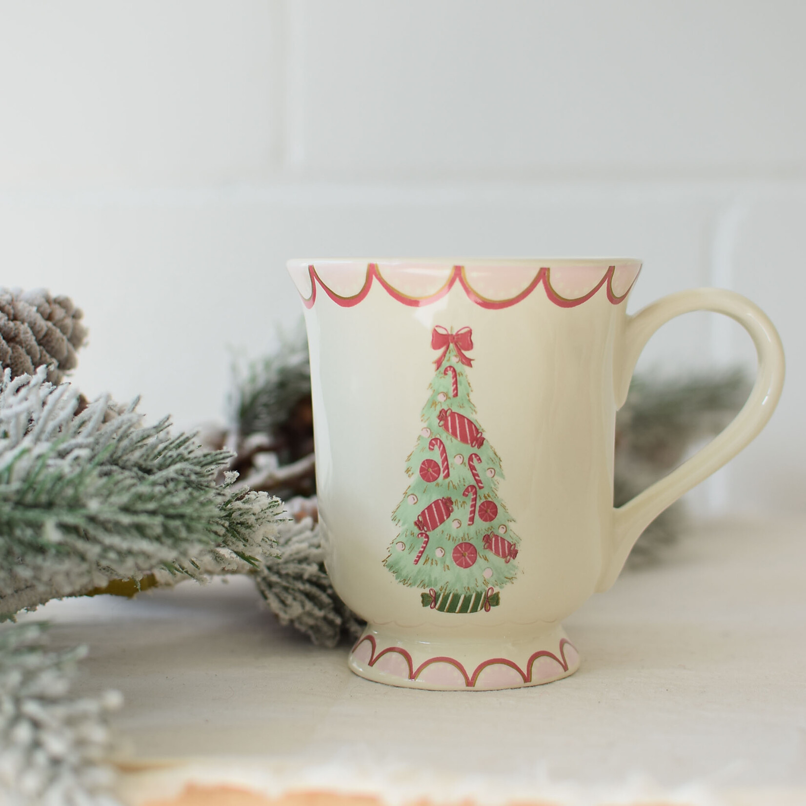 Christmas mug Vintage