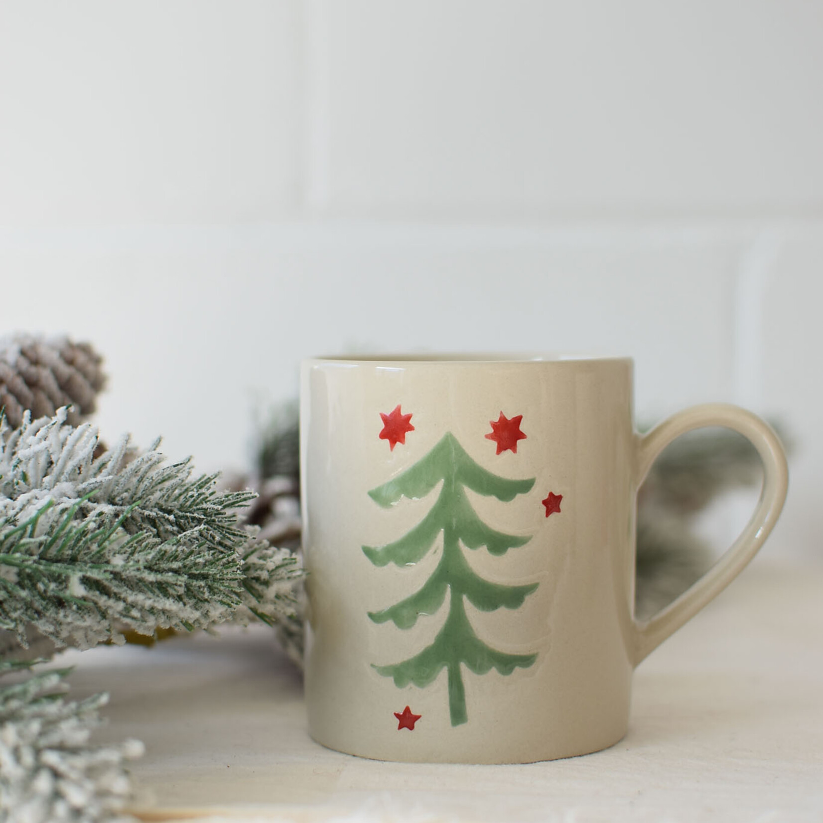 Tasse sapin silhouette