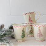 Tasse sapin vintage