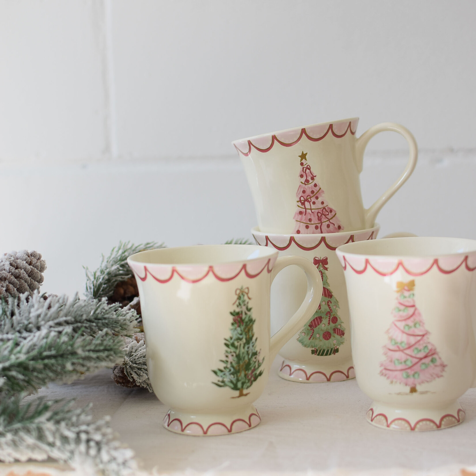 Christmas mug Vintage