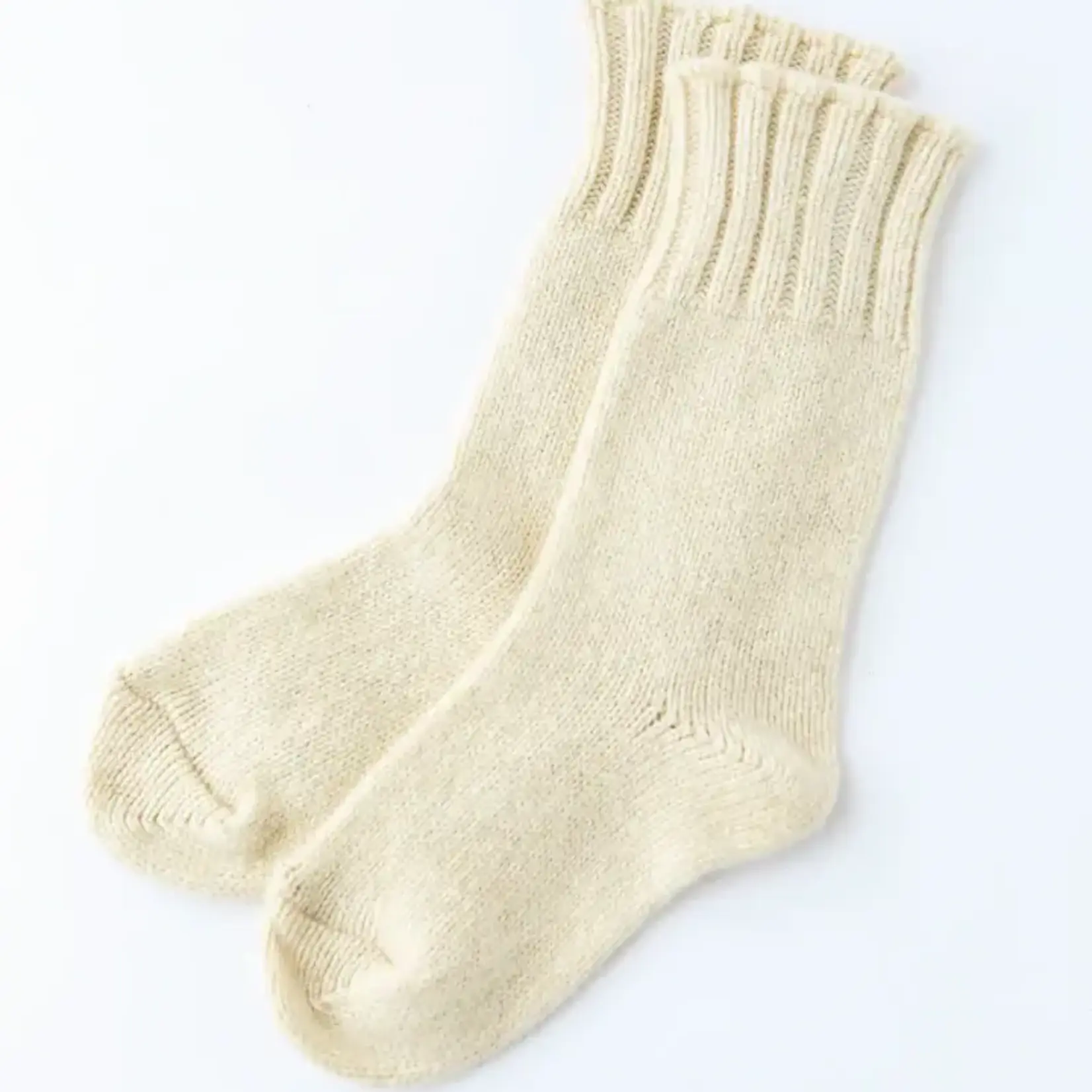 Bas de laine Off White