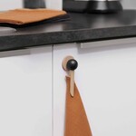 Tout Simplement Magnetic clip and holder - Black