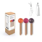 Tout Simplement Wooden bag clips Pince-mi