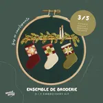 Kit broderie - Bas en courtepointe