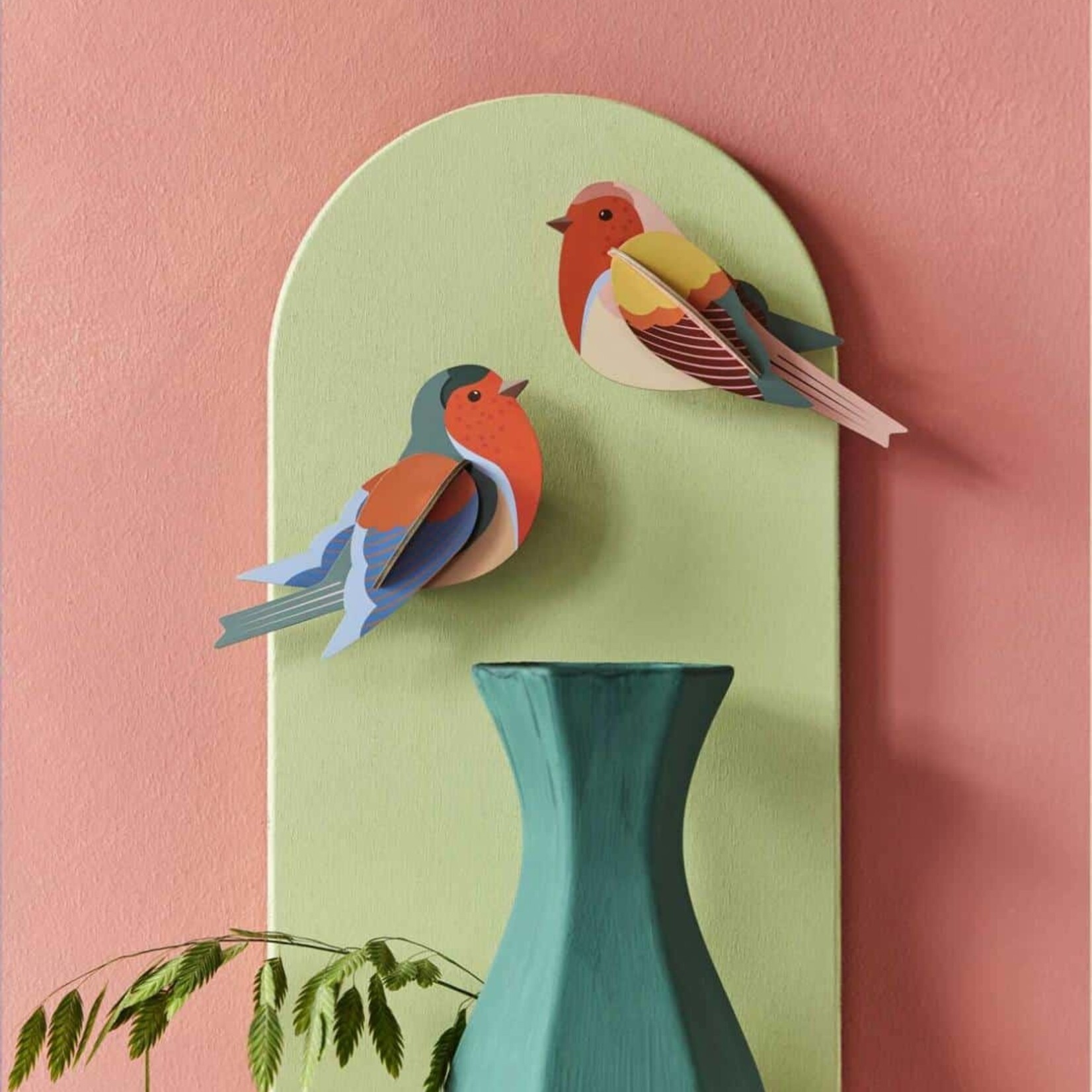 3D Wall Art Kit – Robins
