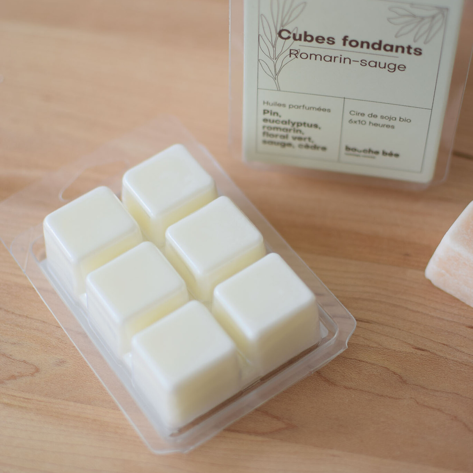 Soy wax melt cubes