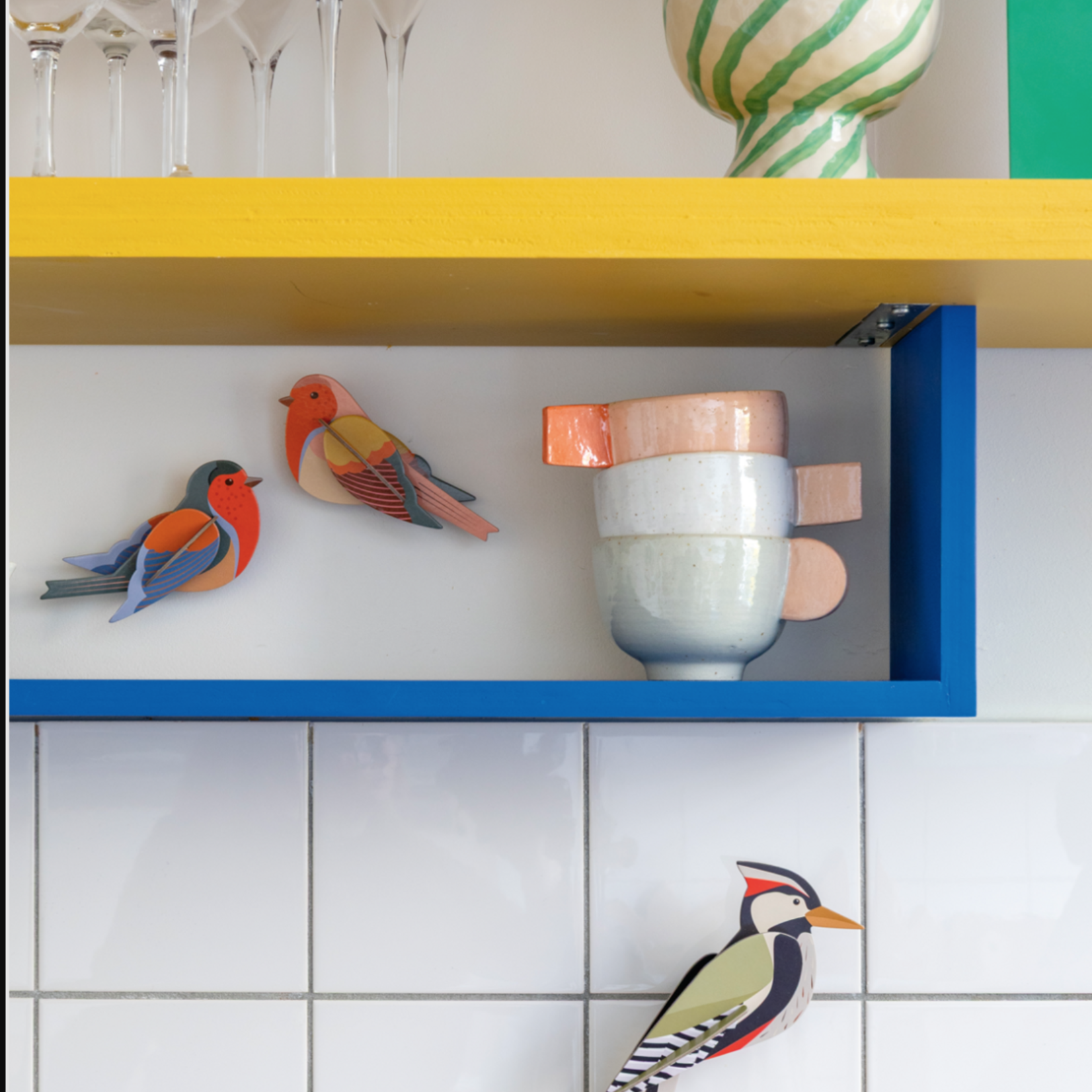 3D Wall Art Kit – Robins