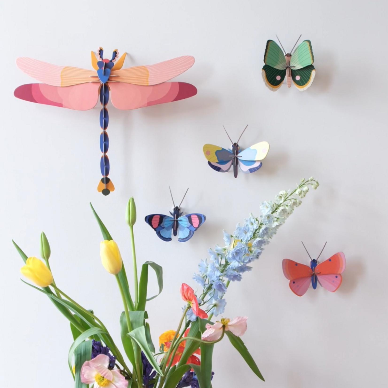 Kit 3D - Papillon Cuivré moucheté