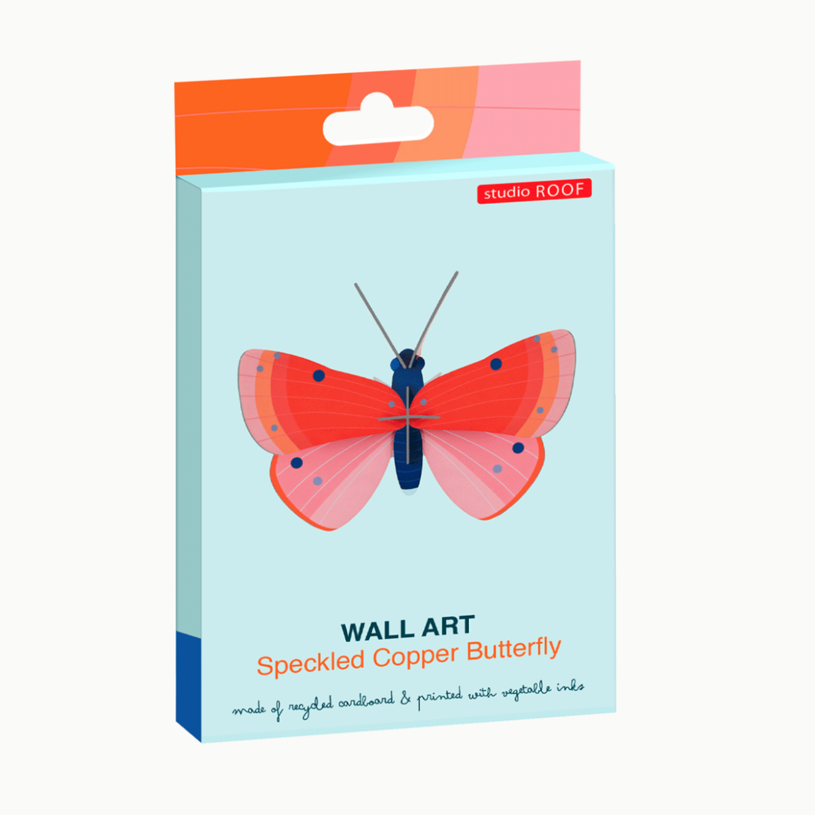 Kit 3D - Papillon Cuivré moucheté