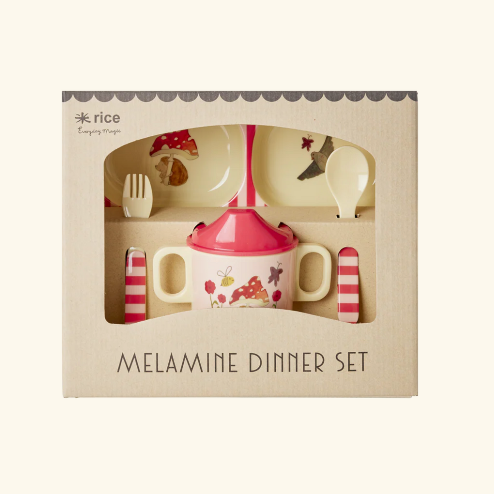 Baby tableware - Pink