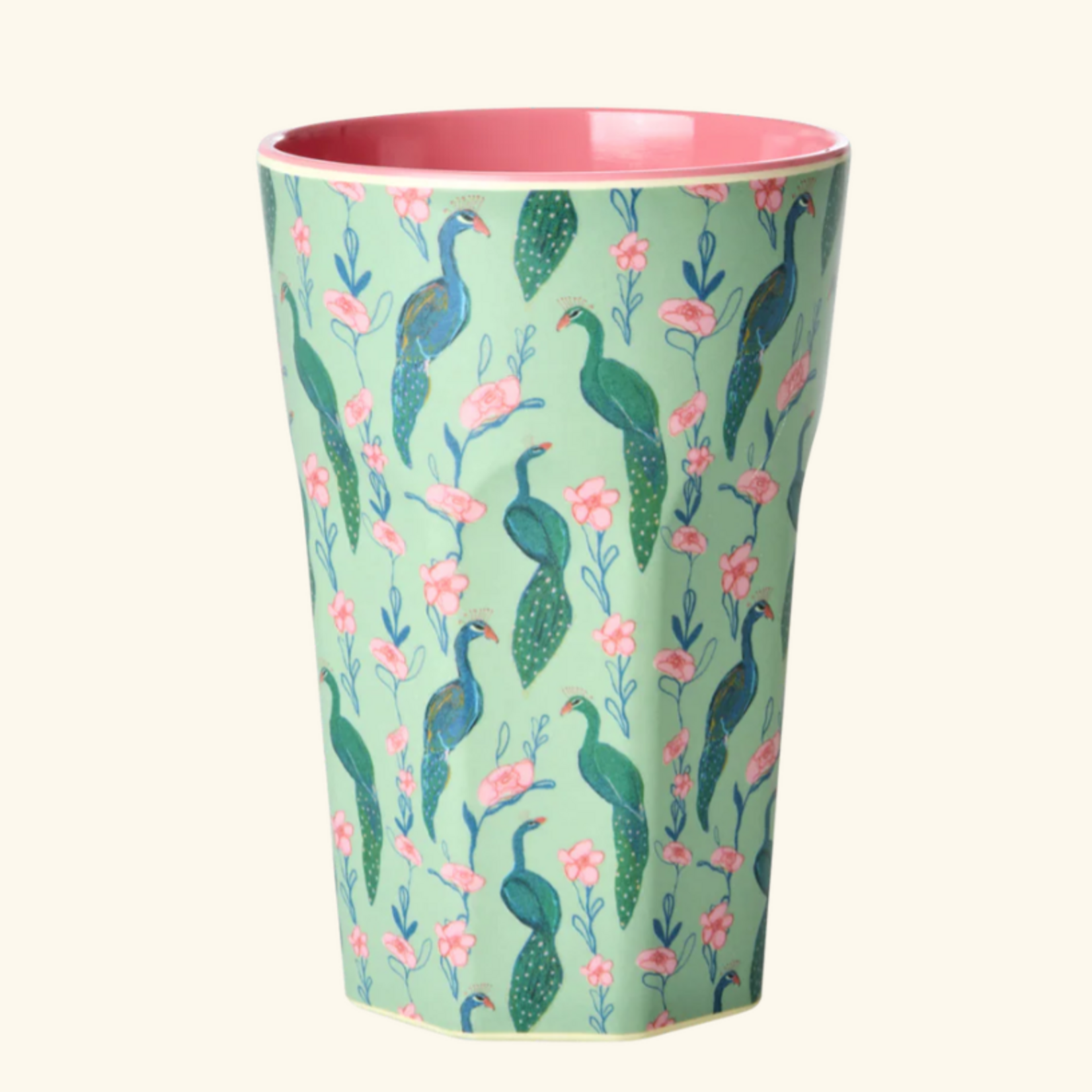 Melamine tumbler - Peacock
