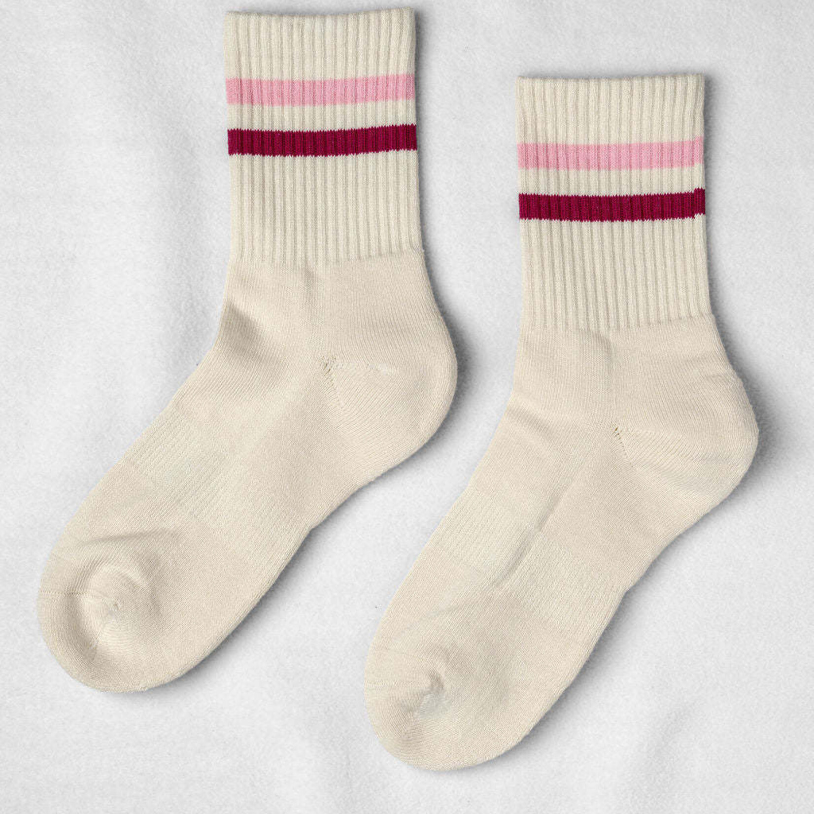 Gym Socks Pink - Women (6-9,5)