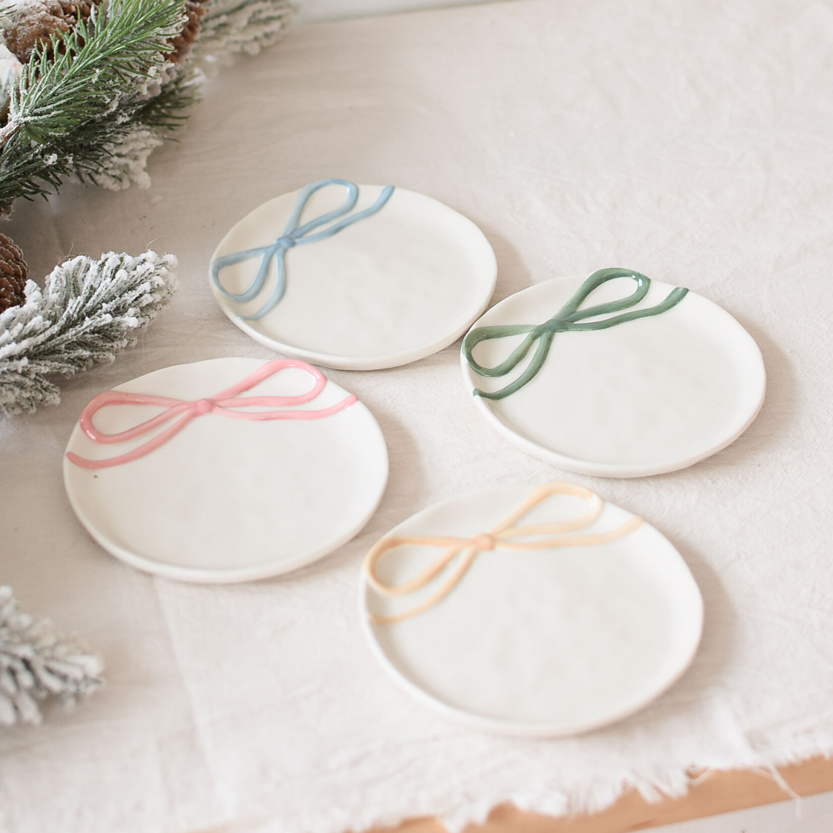 Petite assiette Noeud