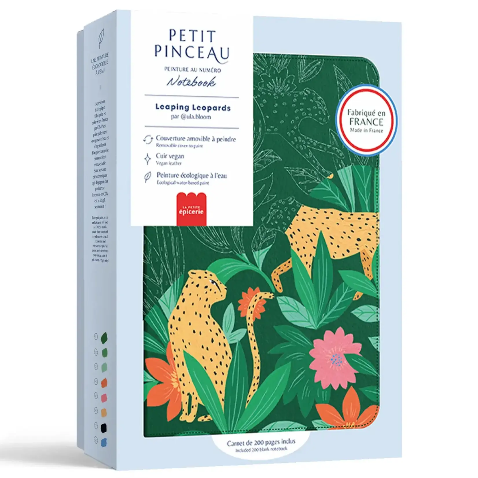 Carnet à peindre - Léopards