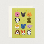 Card - Je t'aime en chien