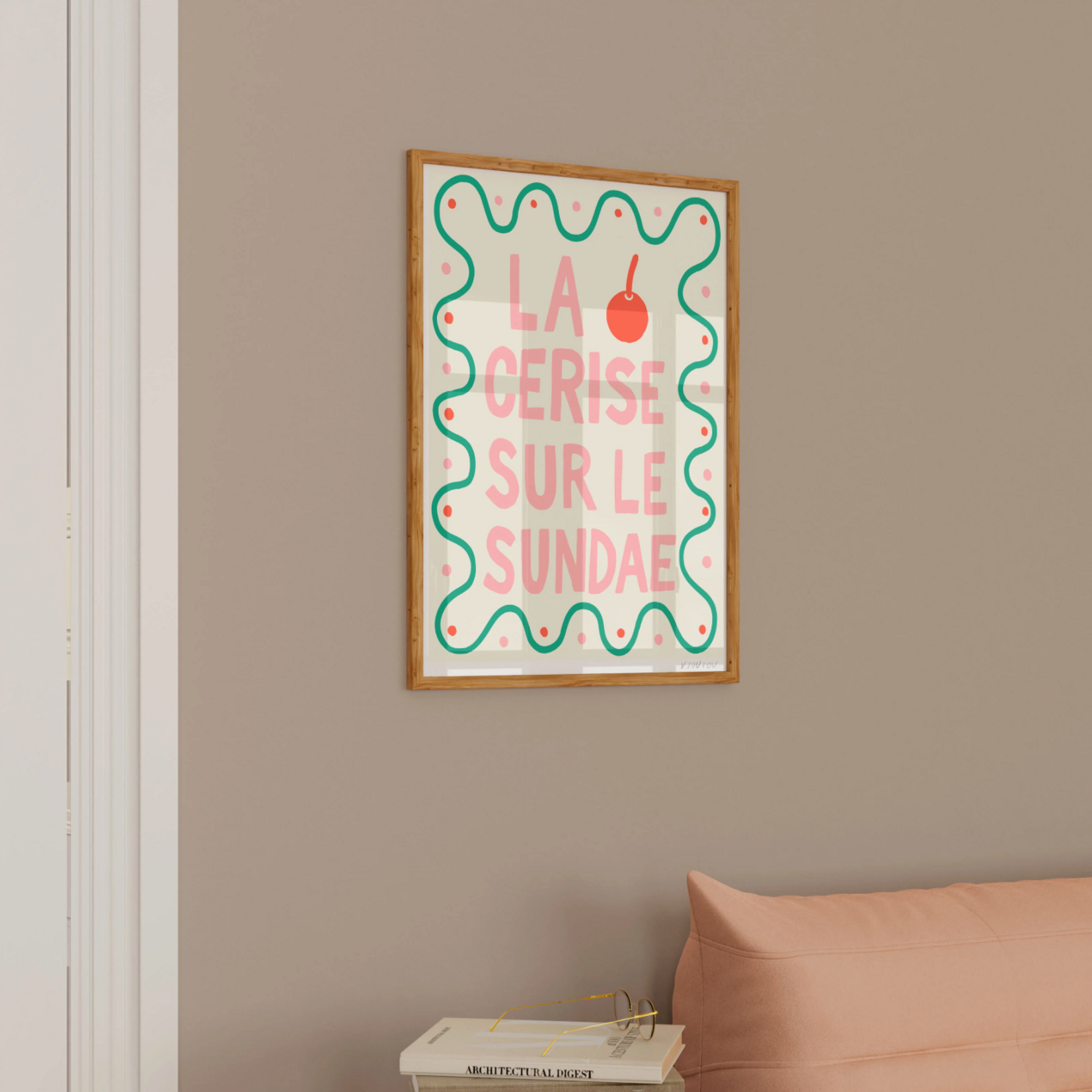 Affiche - Cerise sur le sundae