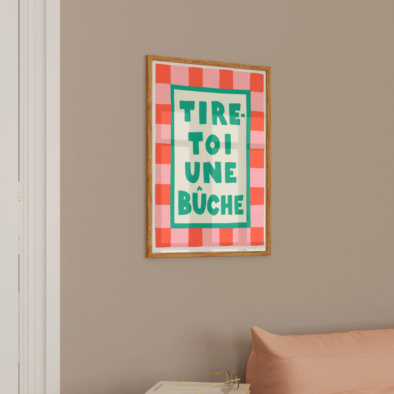 Affiche - Tire-toi une bûche