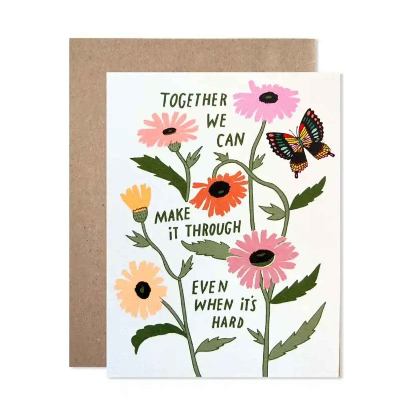 Greeting card - Together we can