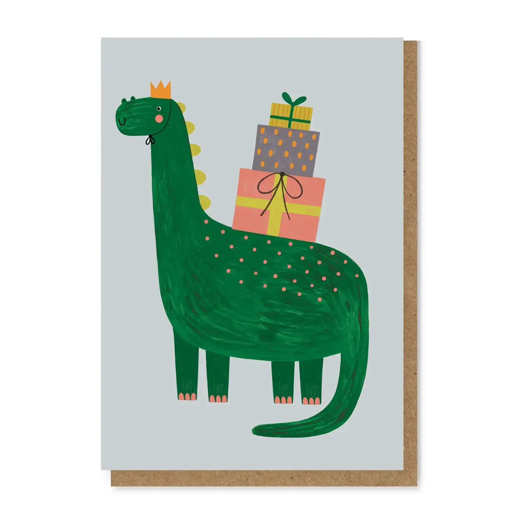 Carte de souhaits - Cadeaux du dino
