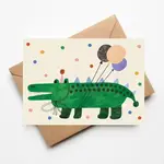 Carte - Alligator en fête