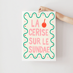 Affiche - Cerise sur le sundae